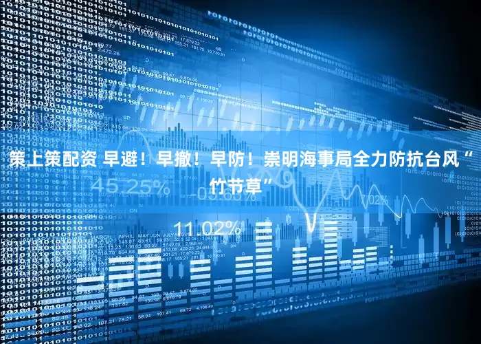策上策配资 早避！早撤！早防！崇明海事局全力防抗台风“竹节草”