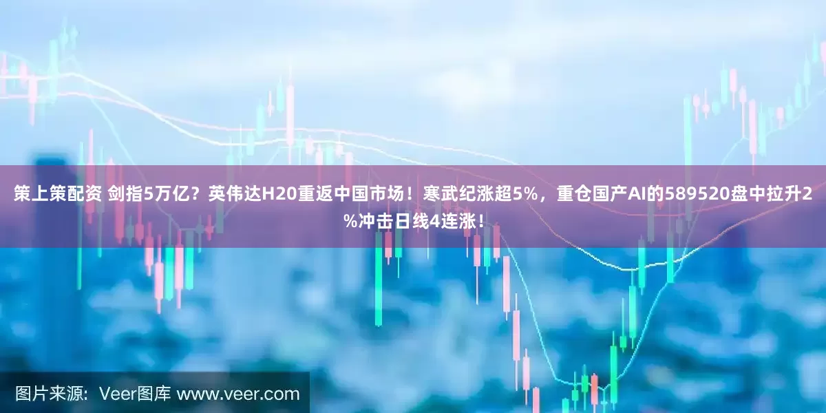 策上策配资 剑指5万亿？英伟达H20重返中国市场！寒武纪涨超5%，重仓国产AI的589520盘中拉升2%冲击日线4连涨！